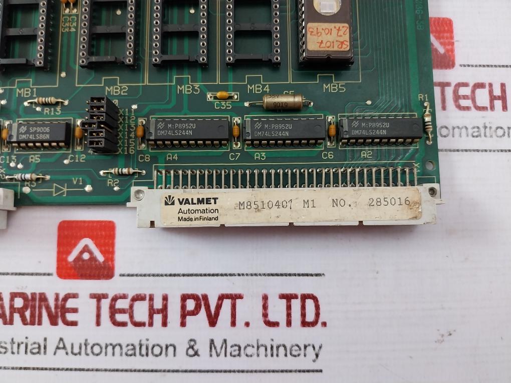 Valmet Automation M851040 M1 Printed Circuit Board Zinco 107 94V-1 90-12