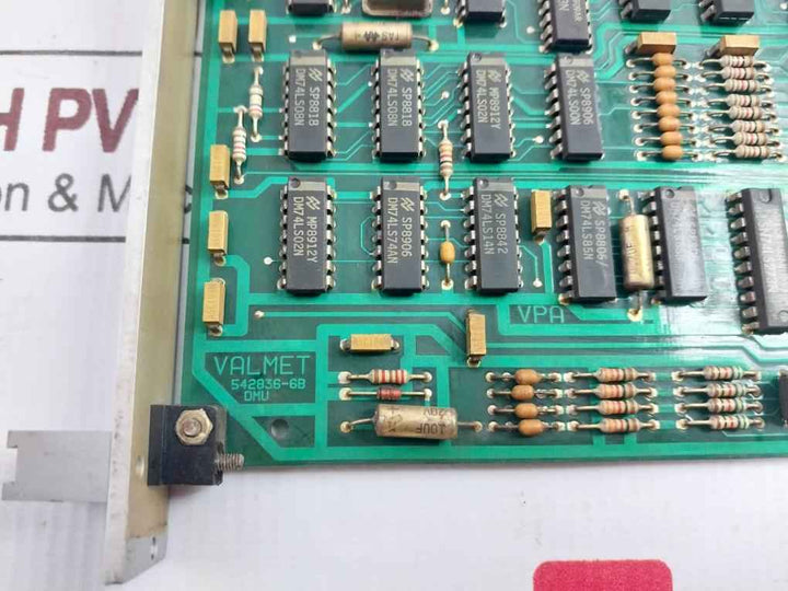Valmet Automation M851121 M2 Dmu Printed Circuit Board 542836-6A Aupa 919