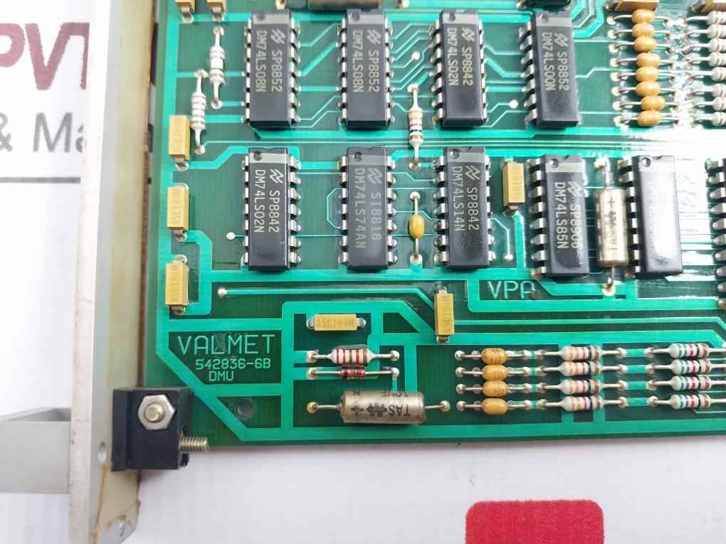 Valmet Automation M851121 M2 Dmu Printed Circuit Board 542836-6B