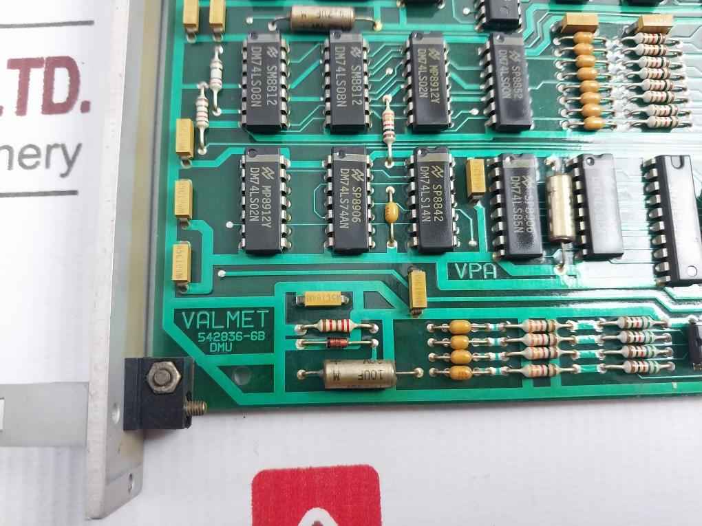 Valmet Automation M851121 M2 Dmu Printed Circuit Board Aupa 916 542836-6B