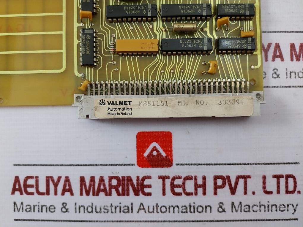 Valmet Automation M851151 M1 Printed Circuit Board Dmu 2 545142-3A