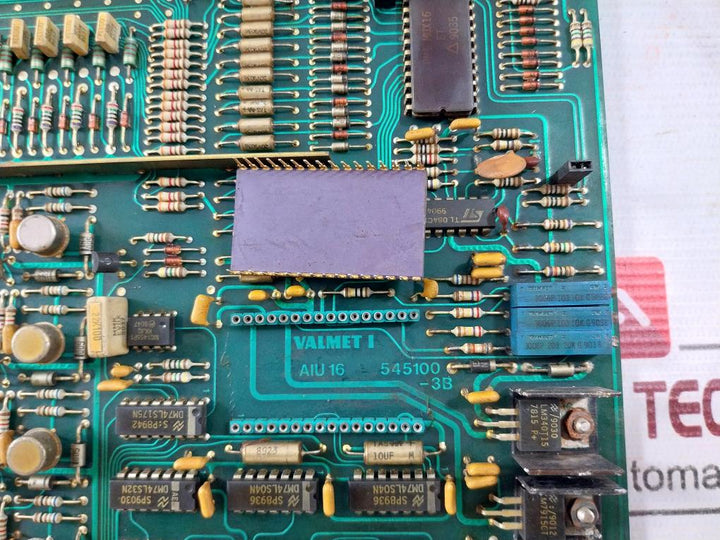 Valmet Automation M8512071 M1 Analog Input Pcb Module Aiu 16 545100-3B Mt104