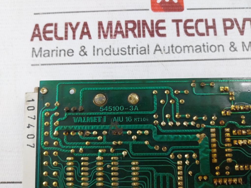 Valmet Automation M8512071 M1 Analog Input Pcb Module Aiu 16 545100-3B Mt104