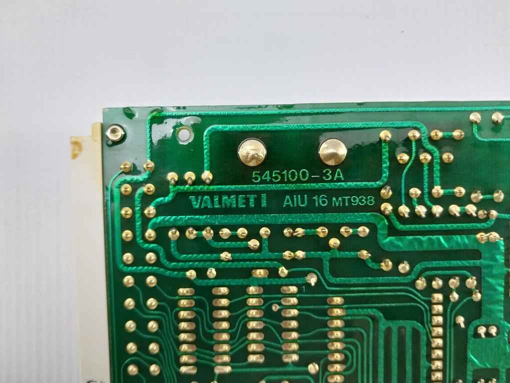 Valmet Automation M8512071 M1 Analog Input Unit M85120711 M1, Mt938
