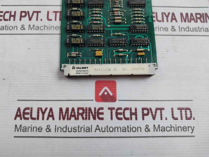 Valmet Automation M851222 M1 Binary Input Module 542803-6A