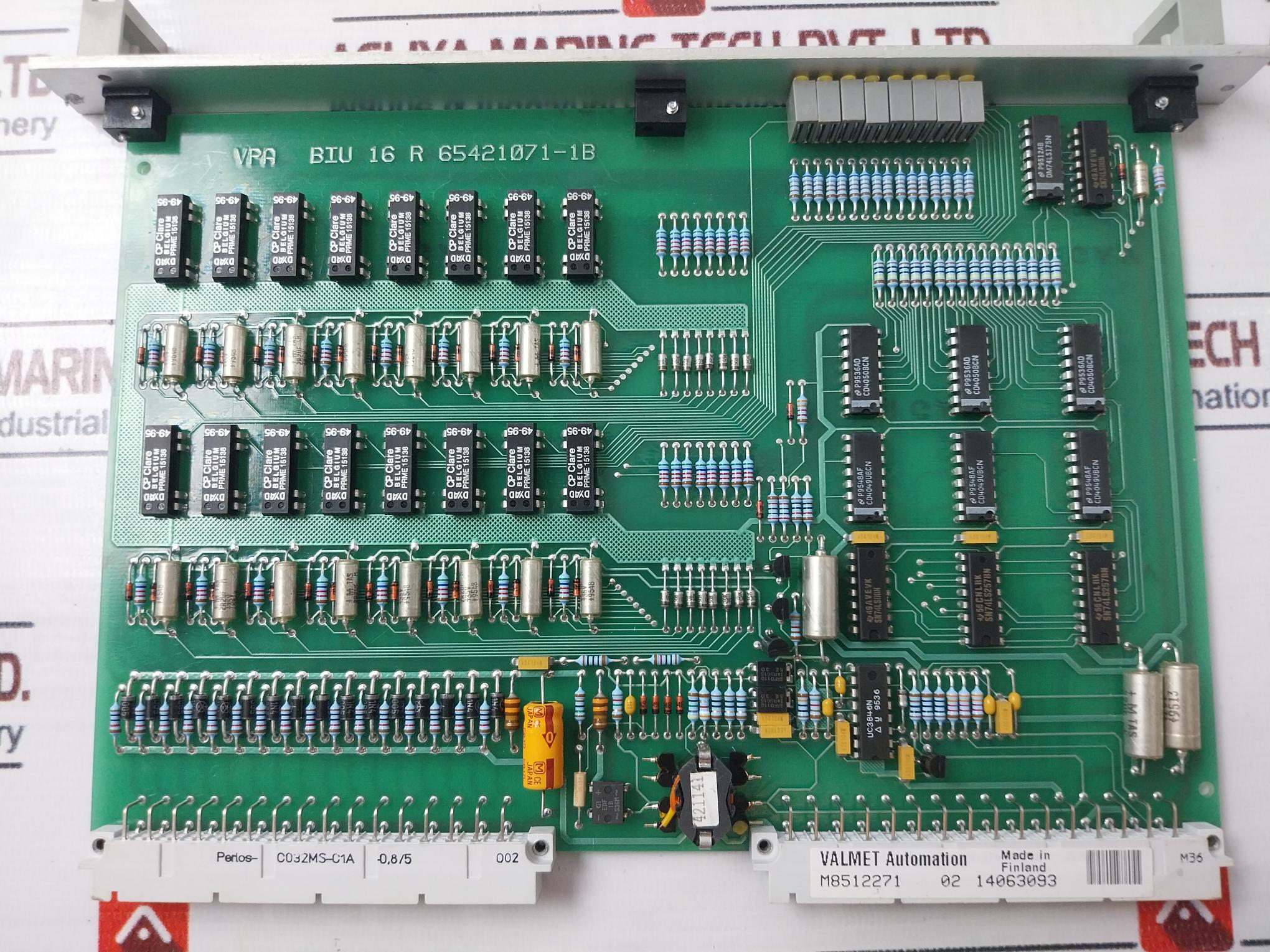 Valmet Automation M8512271 Pcb Card Vpa Biu 16 R