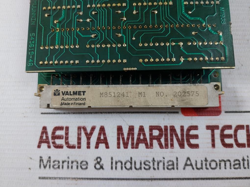 Valmet Automation M851241 M1 Bcu Binary Input Pcb Module Mt933 543619-4A
