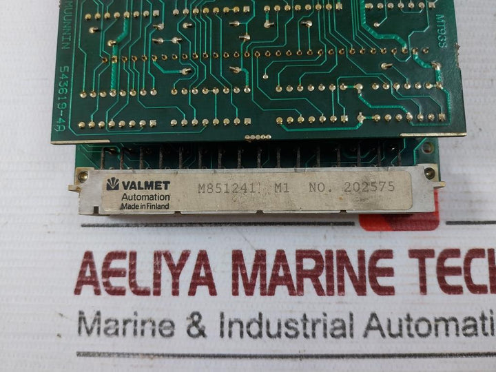 Valmet Automation M851241 M1 Bcu Binary Input Pcb Module Mt933 543619-4A