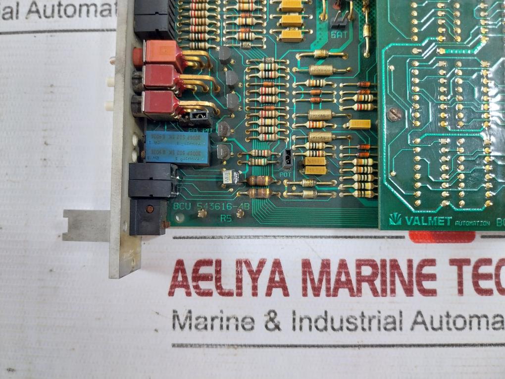 Valmet Automation M851241 M1 Bcu Binary Input Pcb Module Mt938 543616-4B 543619-