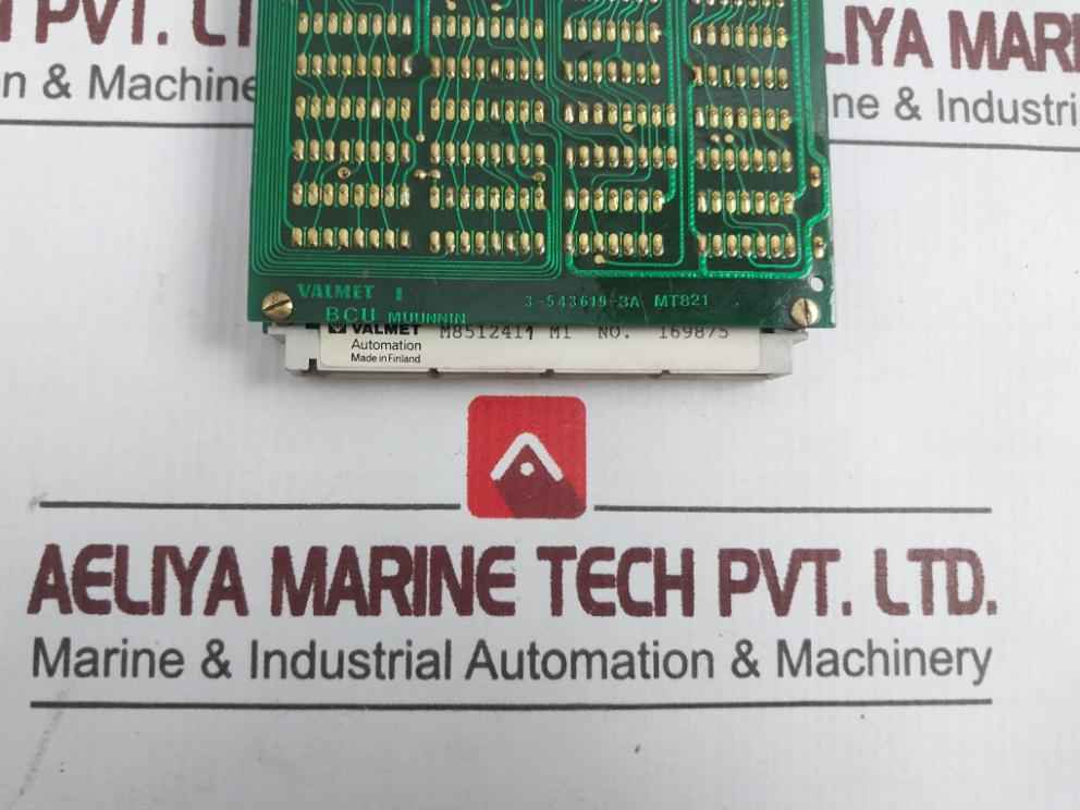 Valmet Automation M851241 M1 Binary Control Unit Pcb Mt821 M8512411 M1
