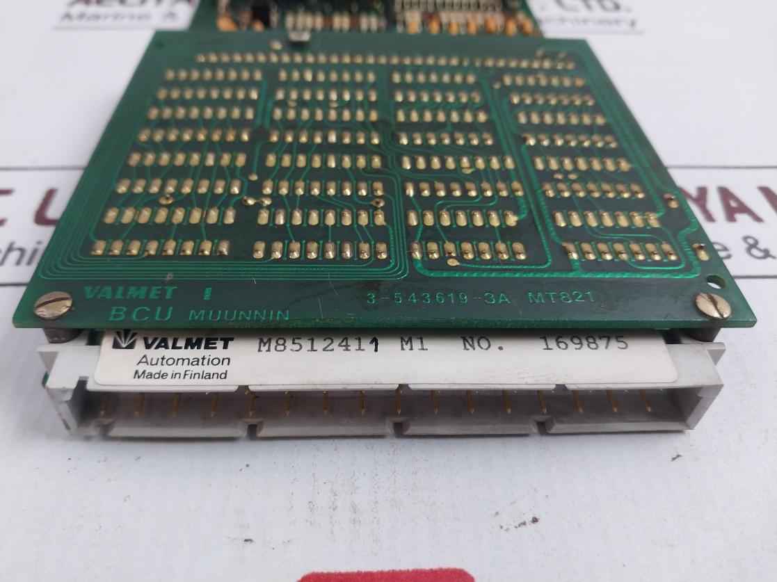 Valmet Automation M851241 M1 Binary Control Unit Pcb Mt821 M8512411 M1