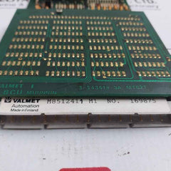 Valmet Automation M851241 M1 Binary Control Unit Pcb Mt821 M8512411 M1