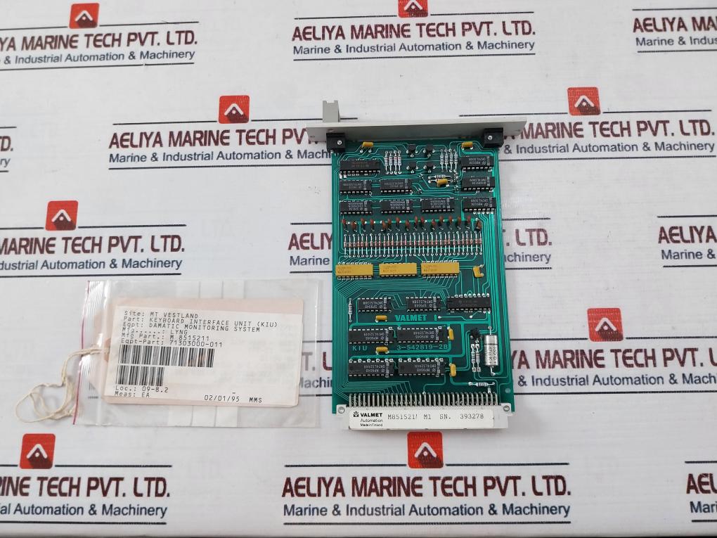 Valmet Automation M8515211 Keyboard Interface Unit (Kiu) M851521/ M8515211 M1