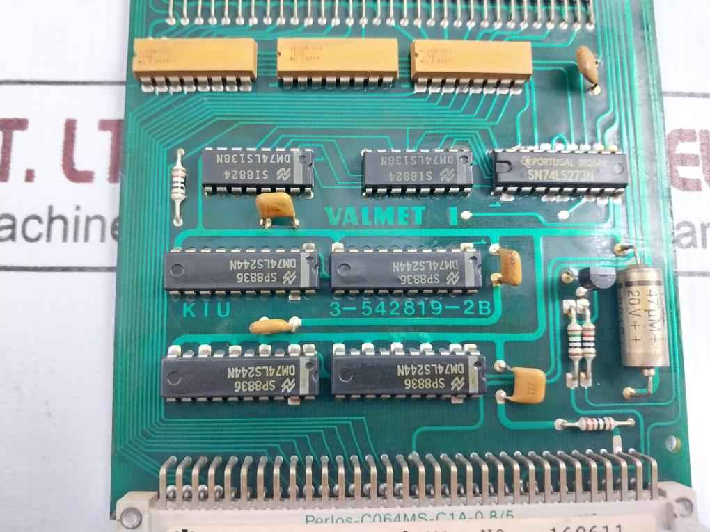 Valmet Automation M851521 M1 Kiu Keyboard Interface Unit 3-542819-2A