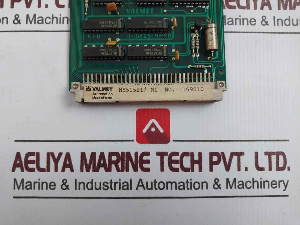 Valmet Automation M851521 M1 Kiu Keyboard Interface Unit Pcb 3-542819-2A