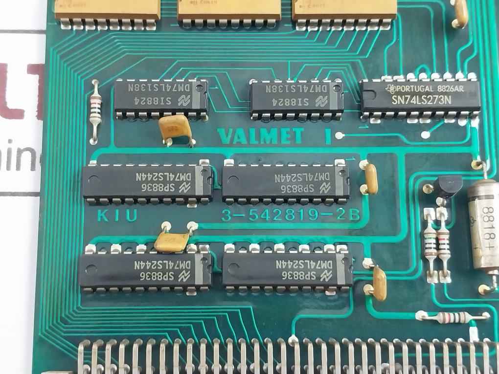 Valmet Automation M851521 M1 Kiu Keyboard Interface Unit Pcb 3-542819-2A