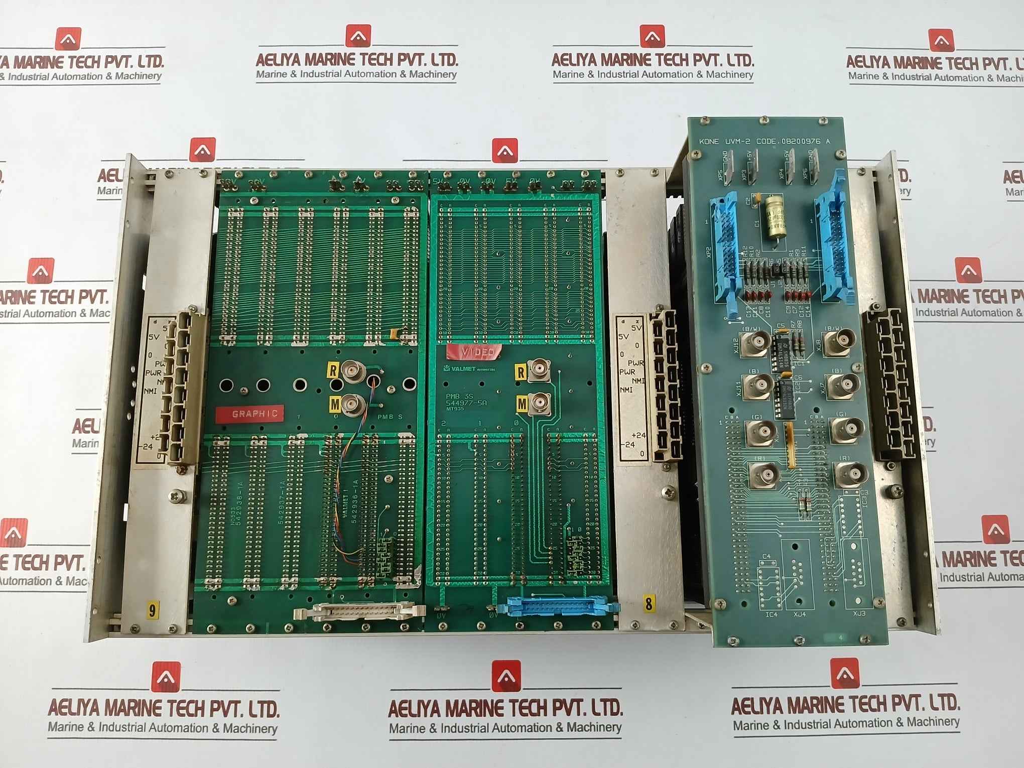Valmet Automation Pud-10B Cpu Scu Rack Mount Panel 542936-1A, 544977-5A, Pmb 3S