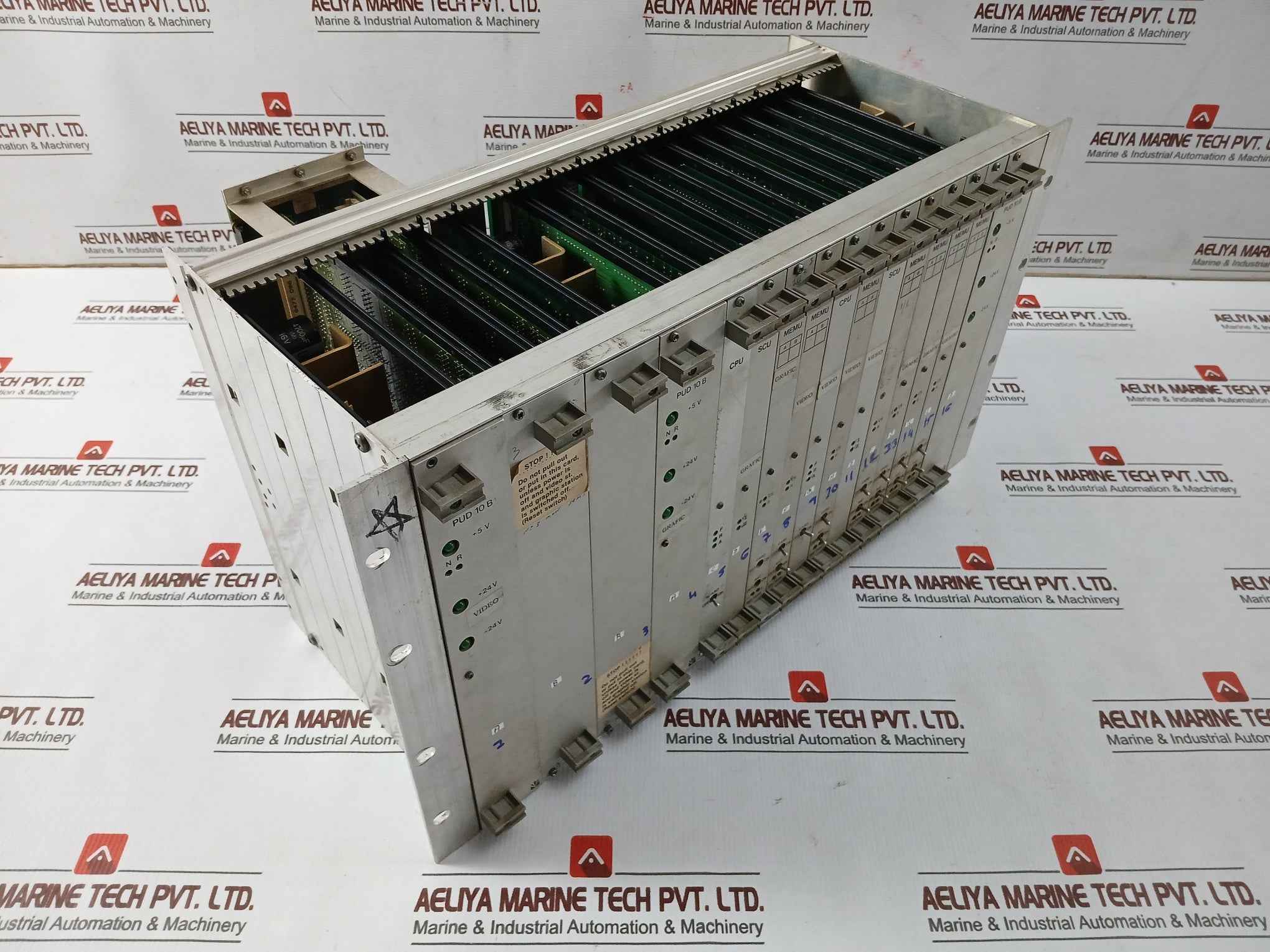 Valmet Automation Pud-10B Cpu Scu Rack Mount Panel 542936-1A, 544977-5A, Pmb 3S