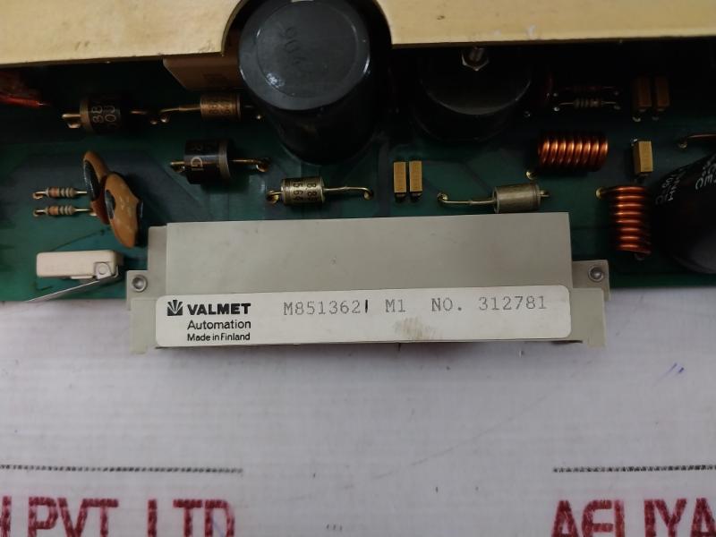 Valmet Automation Pud-10B Power Supply M851362 M1 421822-1B, 421822-1A 2.5A 6.3A