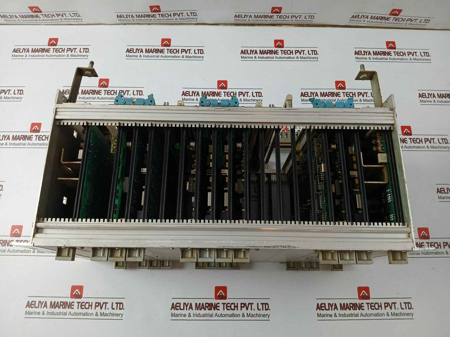 Valmet Automation Pud-10B Power Supply Rack With Cpu, Scu, Memu Module M8510401