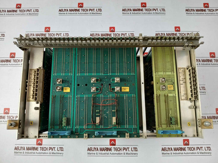 Valmet Automation Pud-10B Power Supply Rack With Cpu, Scu, Memu Module M8510401