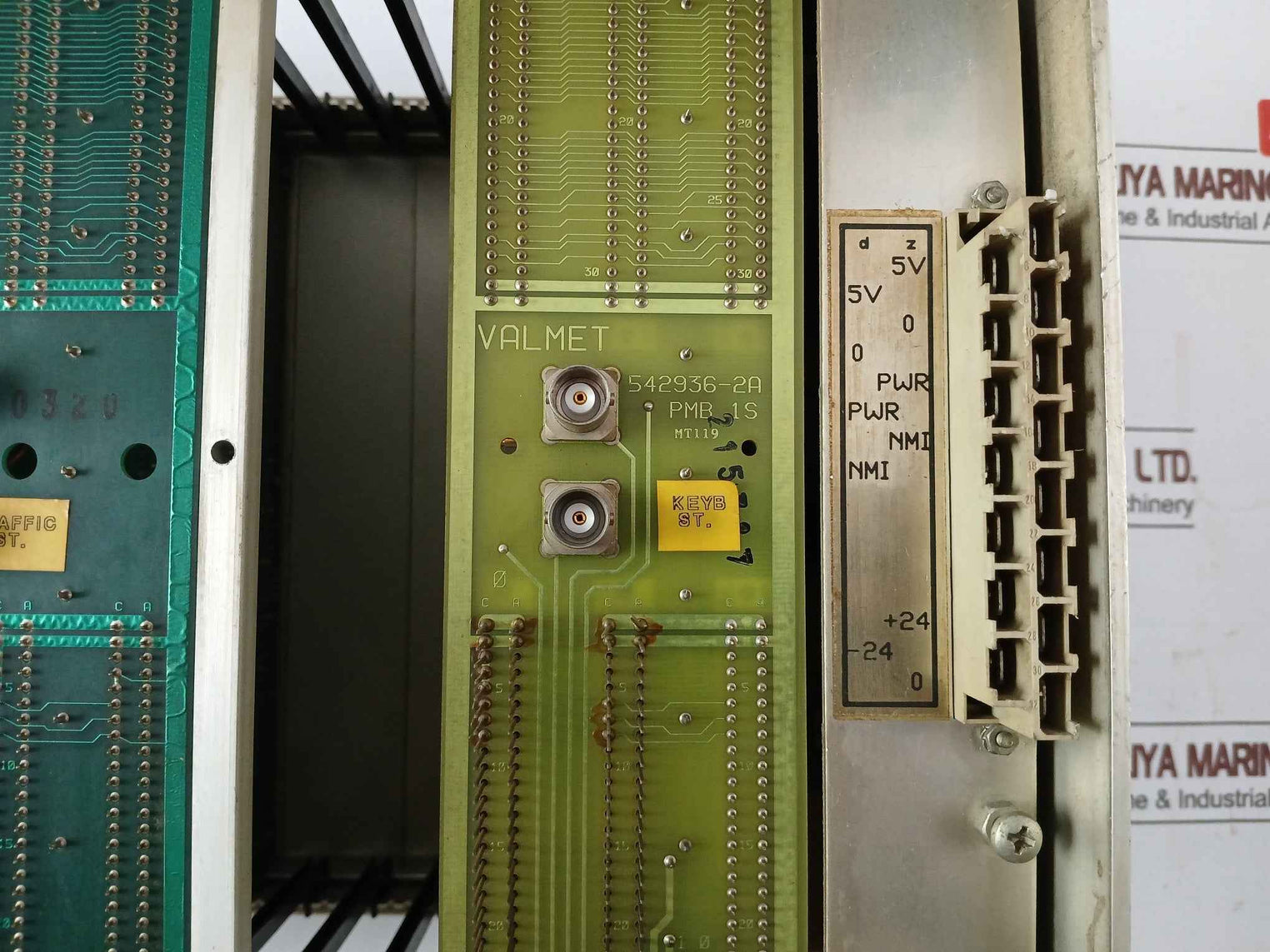 Valmet Automation Pud-10B Power Supply Rack With Cpu, Scu, Memu Module M8510401