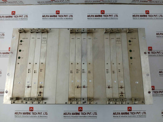 Valmet Automation Pud-10B Power Supply Rack With Cpu, Scu, Memu Module M8510401