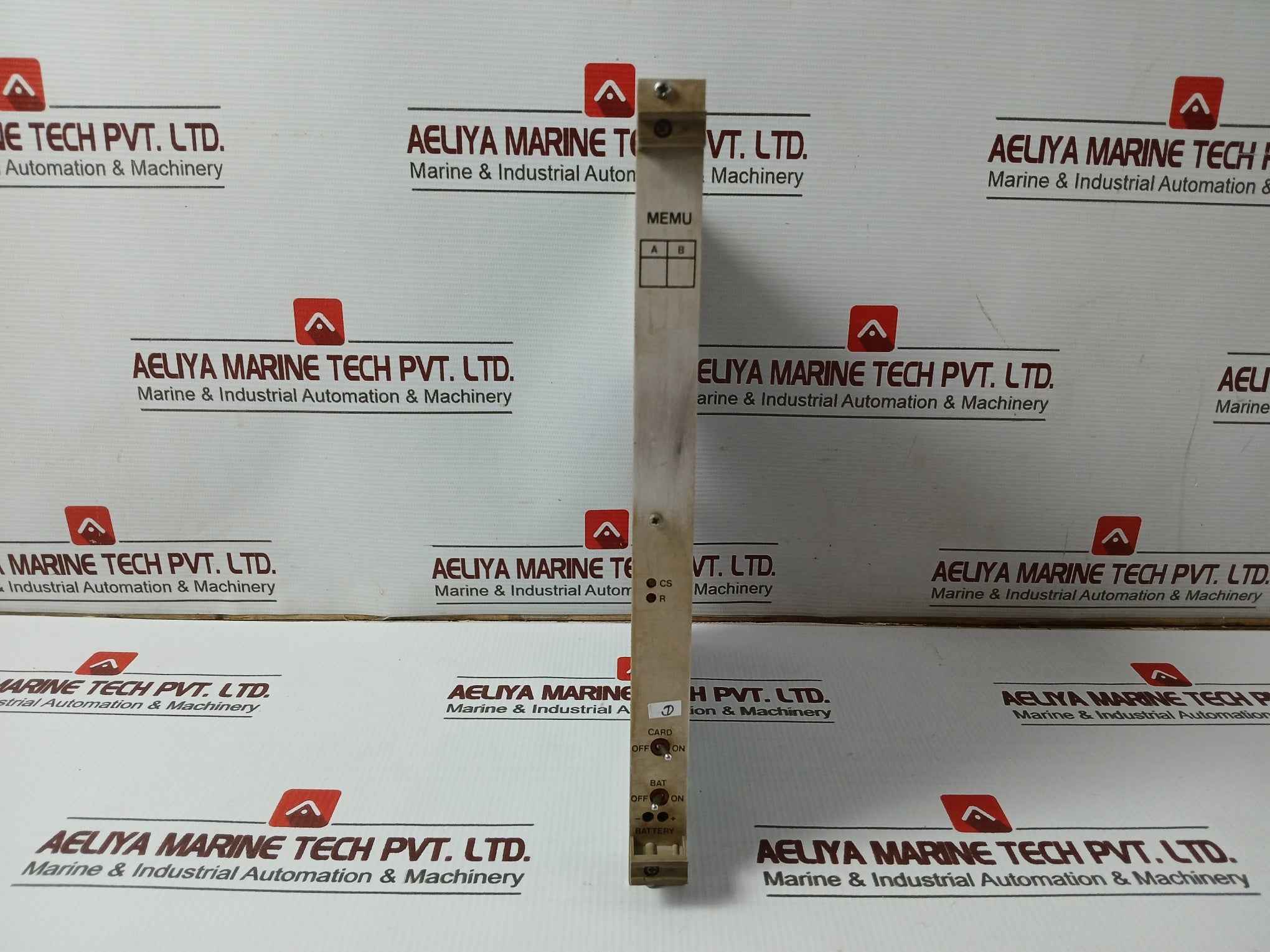 Valmet Automation Pud-10B Power Supply Rack With Cpu, Scu, Memu Module M8510401