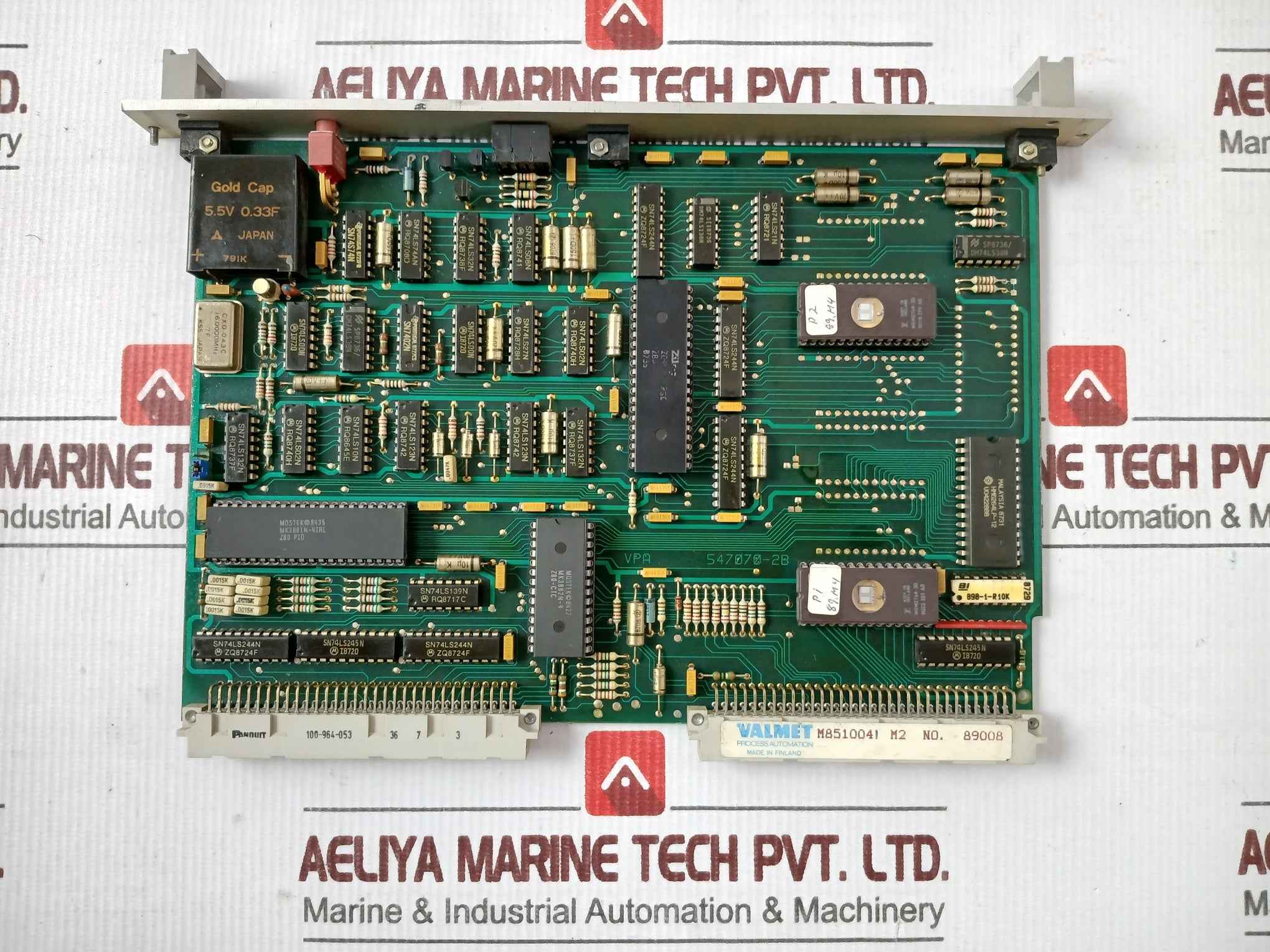 Valmet Automation Pud 10 B Power Supply Module 24V 547070‑3A