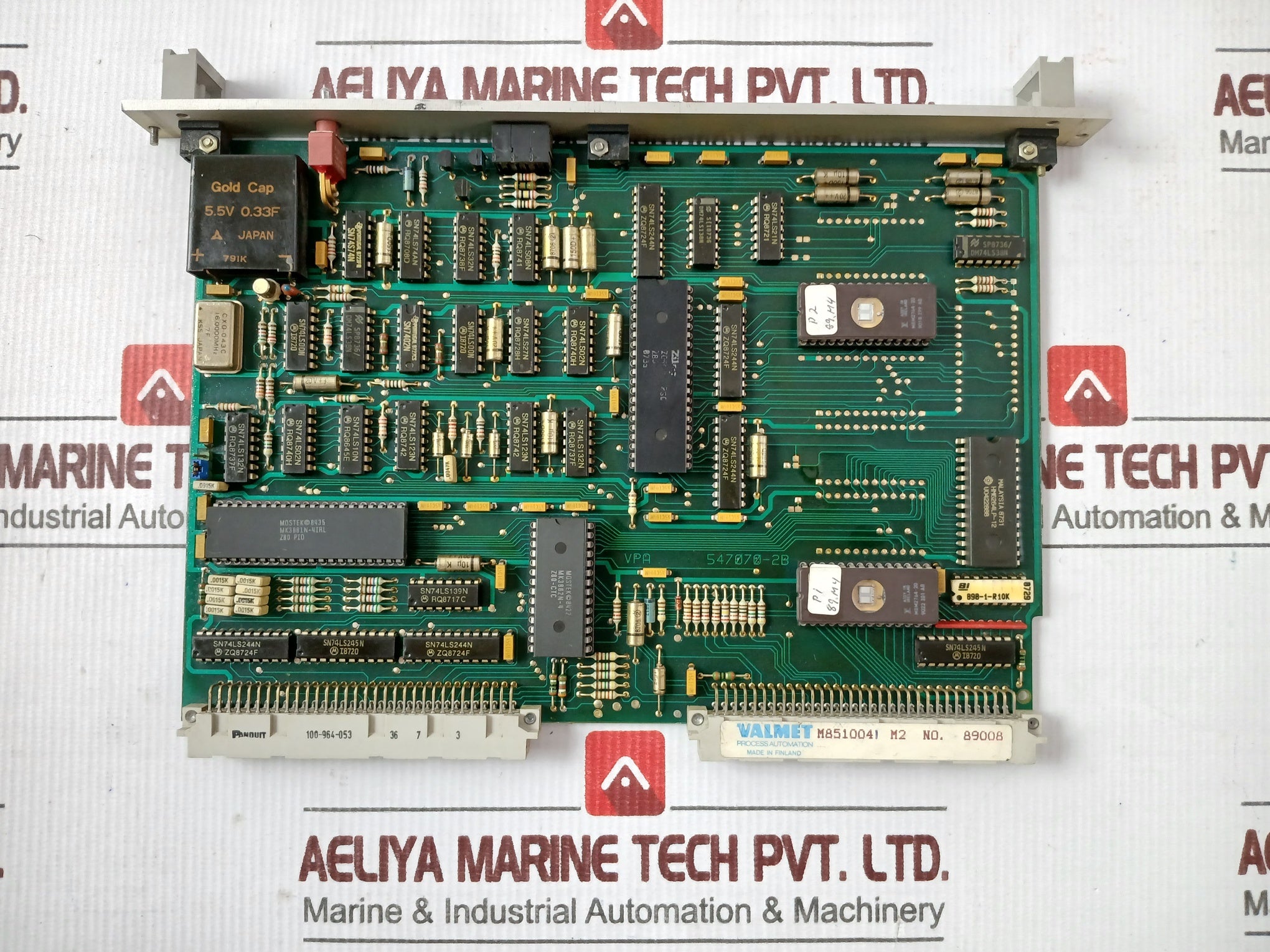 Valmet Automation Pud 10 B Power Supply Module 24V 547070‑3A