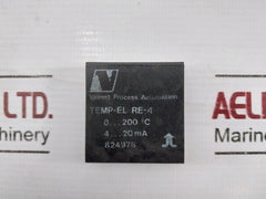 Valmet Automation Re-4 Temperature Controller 0-200C 4-20Ma 873.10.00.072