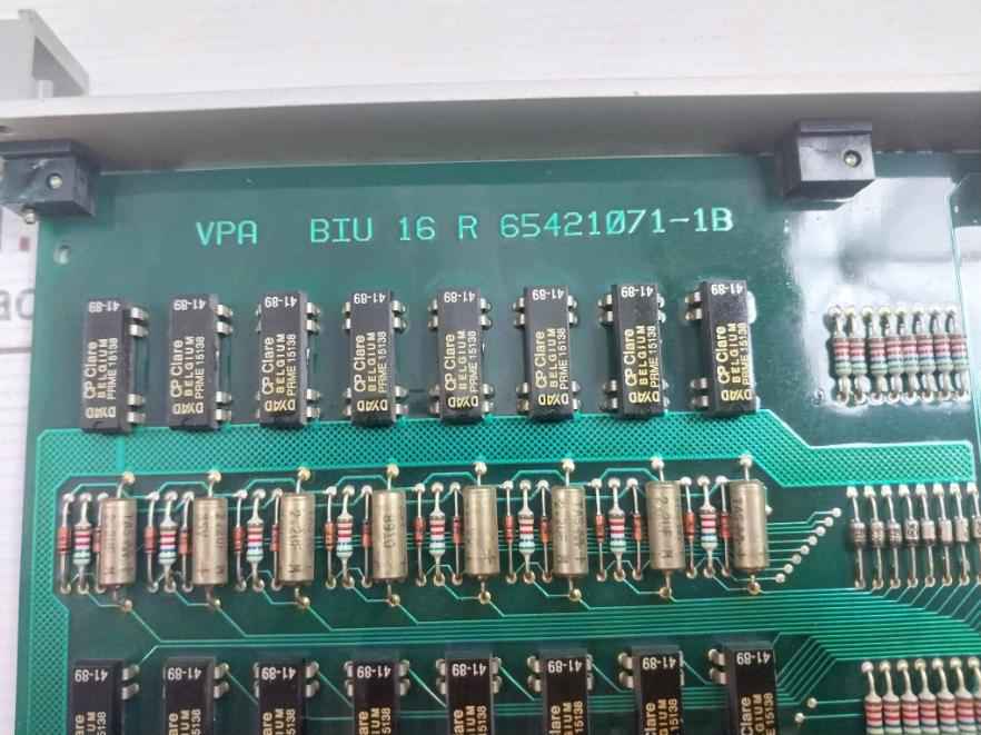 Valmet Automation Vpa Biu 16 R Printed Circuit Board Module 65421071‑1B