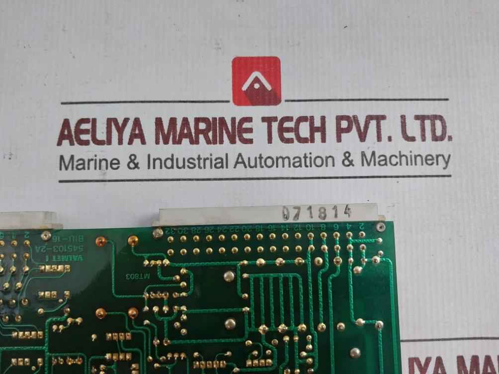 Valmet Biu-16 Binary Input Unit Pcb 545103-2A