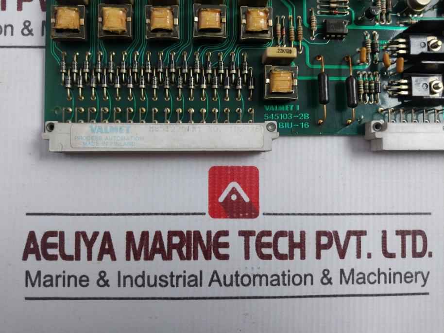 Valmet Biu-16 Binary Input Unit Pcb 545103-2A