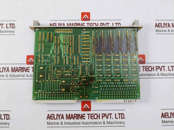 Valmet Biu-16 Binary Input Unit Pcb 545103-2B Mt806