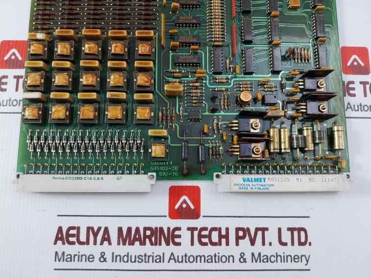 Valmet Biu-16 Binary Input Unit Pcb 545103-2B Mt806