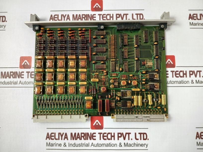 Valmet Biu 16 Binary Input Unit Pcb 545103-1B Dm 72 H At 70C M8512251