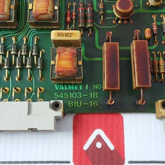 Valmet Biu 16 Binary Input Unit Pcb 545103-1B Dm 72 H At 70C M8512251