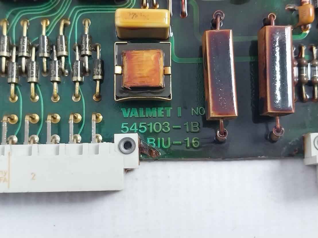 Valmet Biu 16 Printed Circuit Board 545103-1A