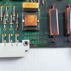 Valmet Biu 16 Printed Circuit Board 545103-1A