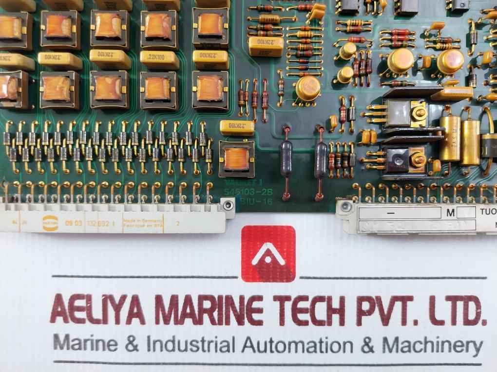 Valmet Biu 16 Printed Circuit Board Card 545103-2B M8512251