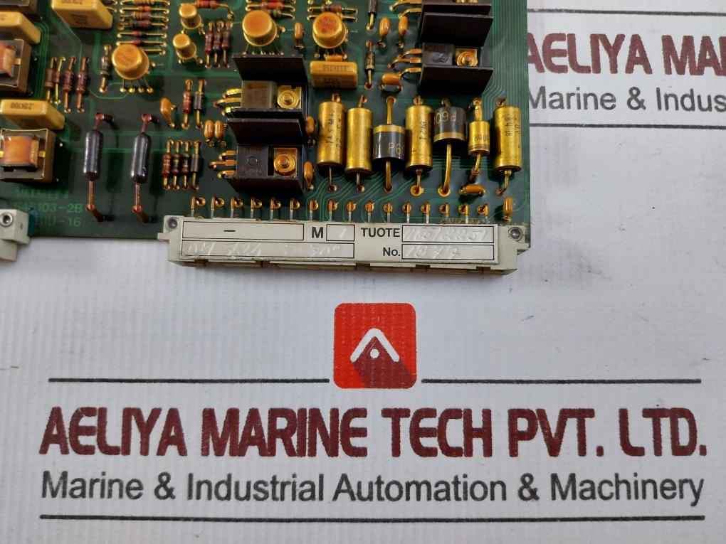 Valmet Biu 16 Printed Circuit Board Card 545103-2B M8512251