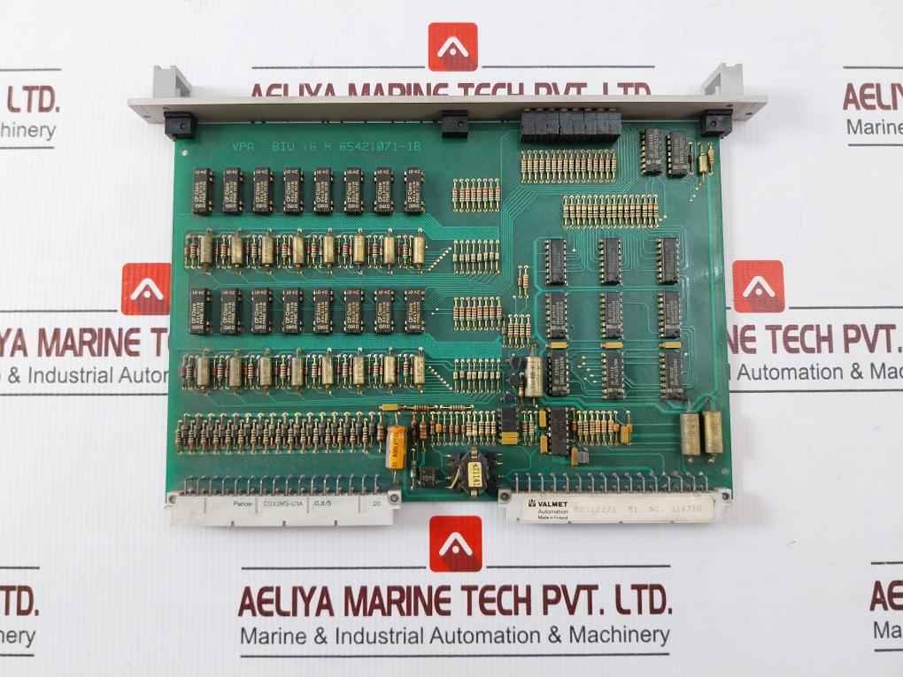 Valmet Biu 16 R Binary Input Module 65421071-1a M8512271 M1