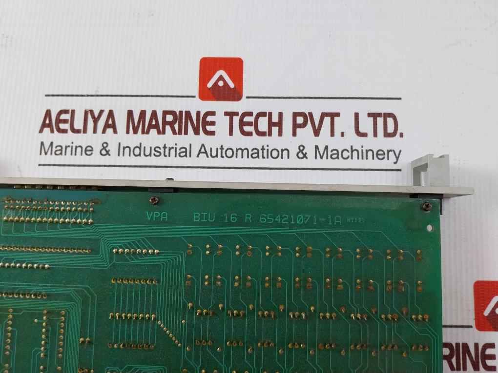 Valmet Biu 16 R Binary Input Module 65421071-1a M8512271 M1