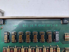 Valmet Biu 16 R Binary Input Pcb Module 65421071-1A Mt049 M85122711 M1