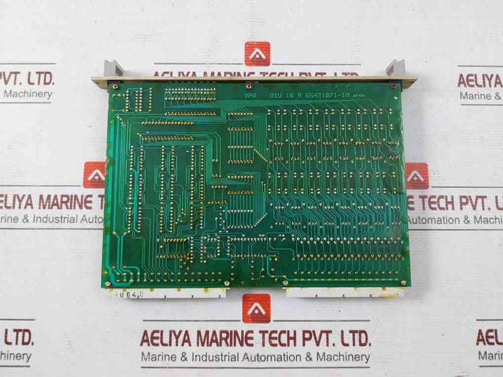 Valmet Biu 16 R Binary Input Unit M8512271/M85122711 M1