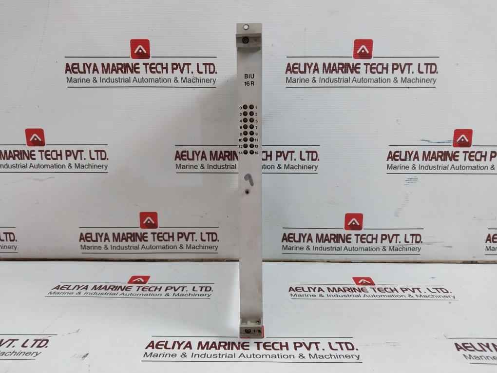 Valmet Biu 16 R Binary Input Unit Pcb M85122711 M1 Mt106 65421071-1B