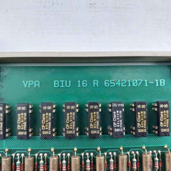 Valmet Biu 16 R Binary Input Unit Pcb M85122711 M1 Mt106 65421071-1B