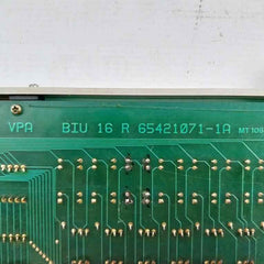 Valmet Biu 16 R Binary Input Unit Pcb M85122711 M1 Mt106 65421071-1B