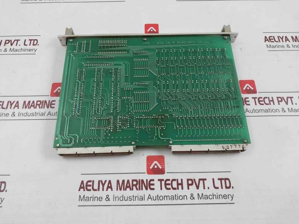 Valmet Biu 16 R Pcb For Binary Input Unit 65421071-1A T9623 M85122711 02